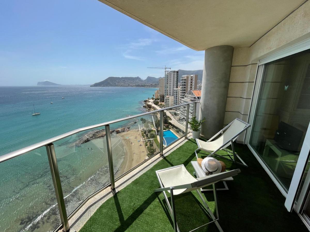 Clp- Primera Linea Vistas Piscina Y Parking Calpe Exterior foto